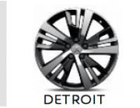 Jantes alliage 18" "Detroit" bi-ton diamantées