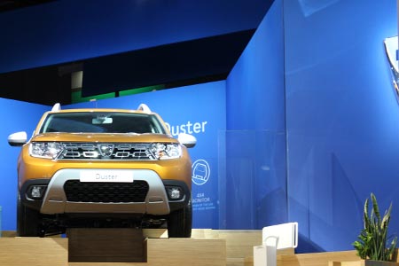 Caracteristiques des voitures Dacia