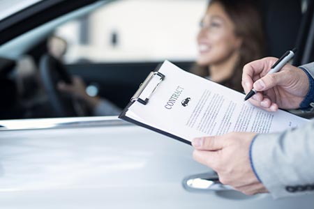 Rendre un vehicule leasing